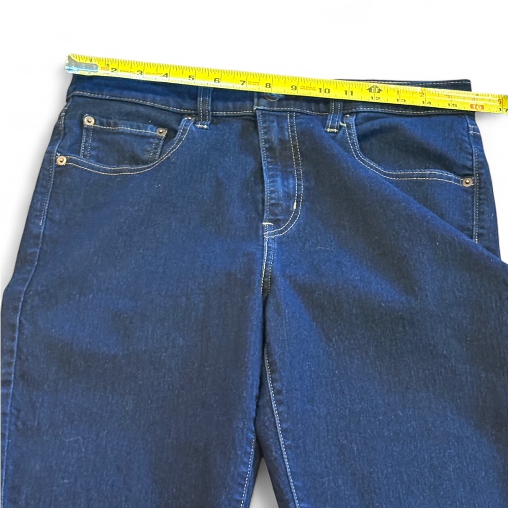 Levi's 724 High Rise Slim Straight Jeans Cast Shadows Dark Wash 31 - Picture 6 of 13